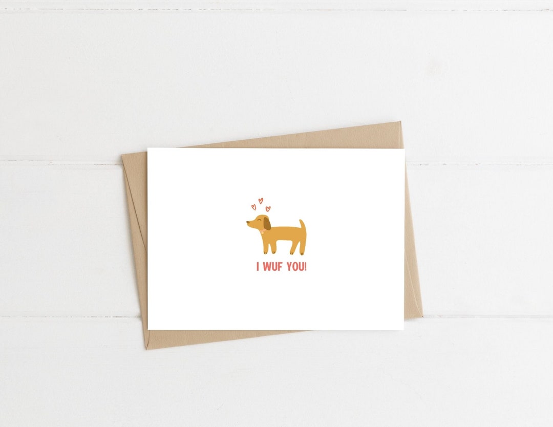 Love Pun Greeting Card - Etsy