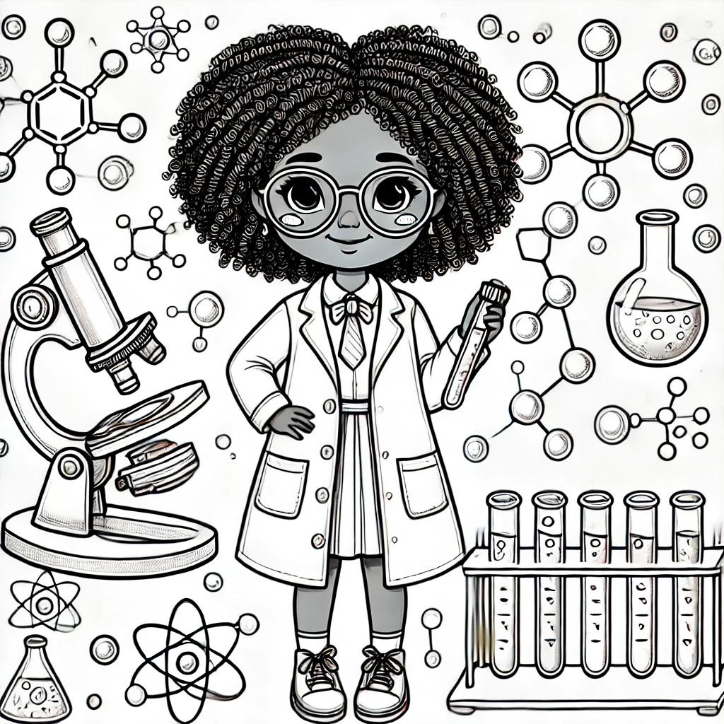 Black Kids Coloring Pages| Black Girl Coloring Sheets| Black Girl ...