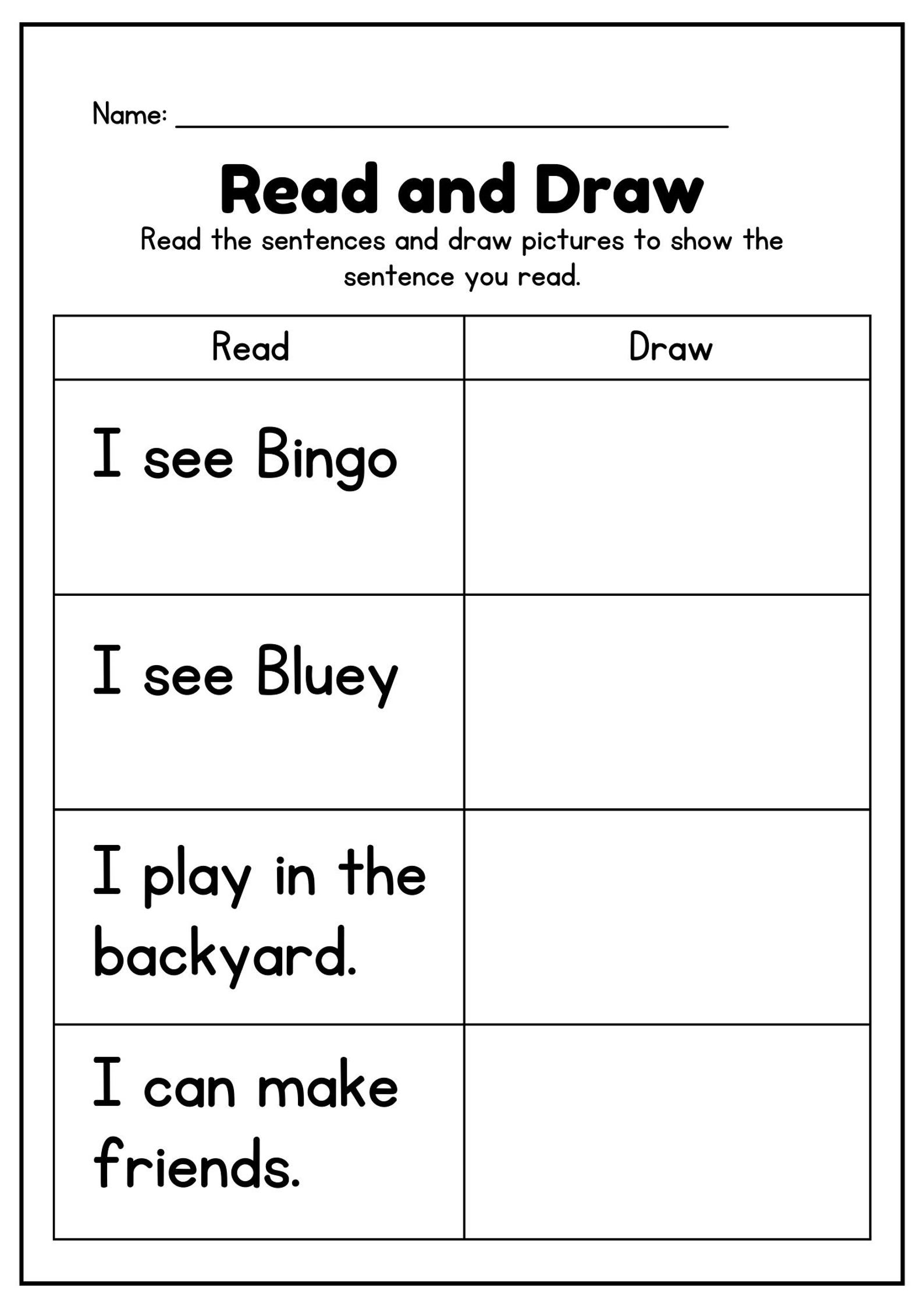 Bluey Academic Workbook bluey Math bluey Reading bluey Worksheets for Bluey Academic Workbook bluey Math bluey Reading bluey Worksheets for