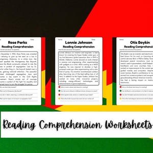 Black History Month Bundle| Black History Month Worksheets| Black History Month| Black History Month Academics and Coloring Pages