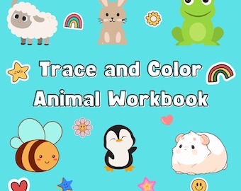 Trace and Color Pages| Trace the Animal Coloring Pages| Animal Coloring Sheets| Coloring Sheets