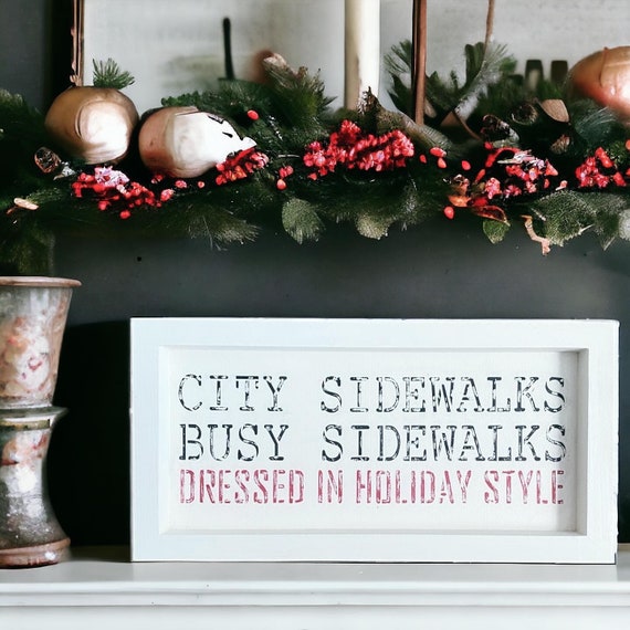 city sidewalks busy sidewalks dressed in holiday style Margot Linen Maxi Dress