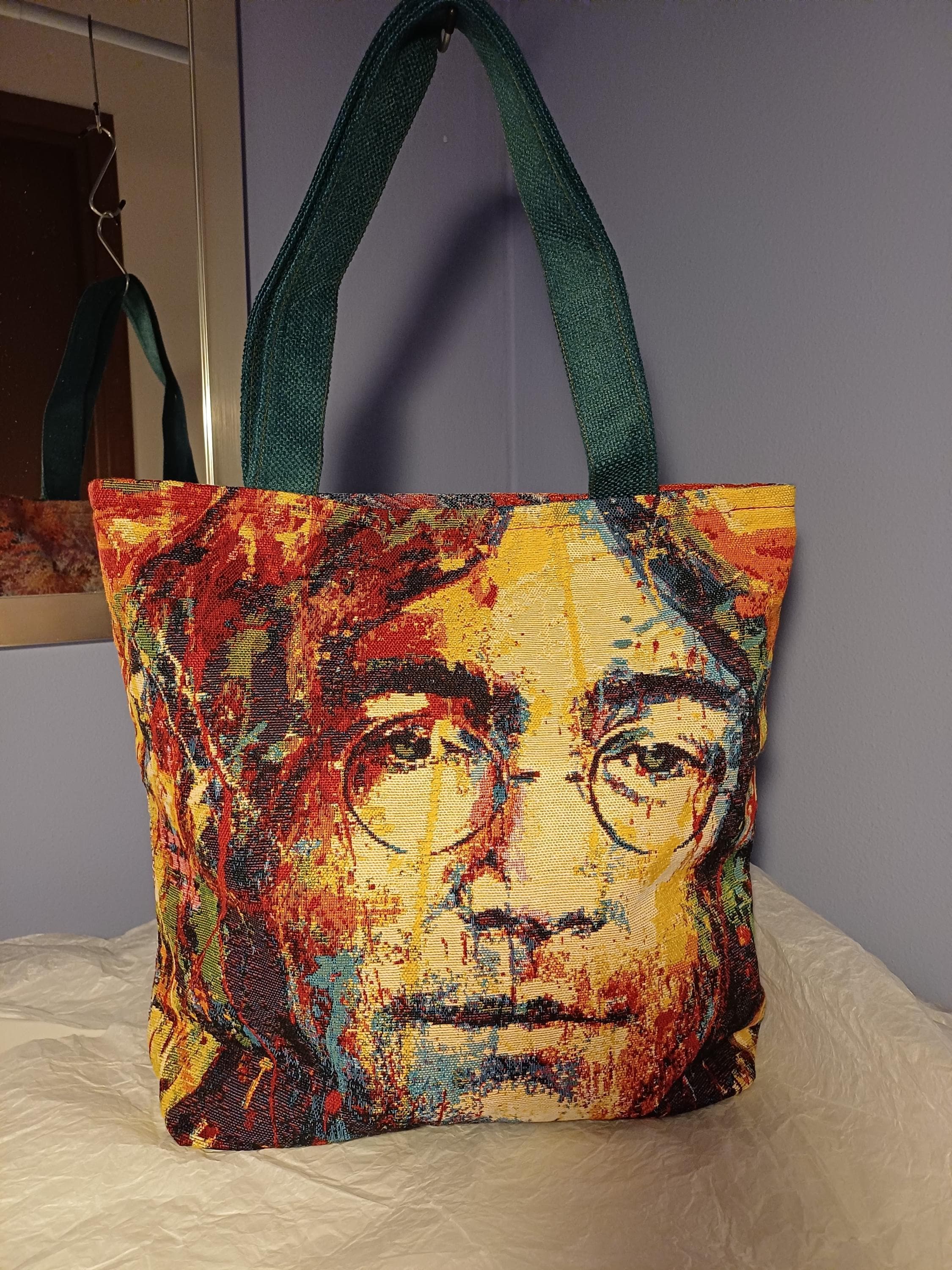Sac à Main The Beatles Avec Bandoulière - Multicolore - Style Vintage - Neuf Sans étiquette