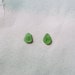 Elaine Hartsock reviewed Genuine Green Seaglass & Sterling Silver Stud Earrings/Tiny Seaglass Earrings/Green Seaglass Studs/Handmade Seaglass Earrings