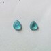 Elaine Hartsock reviewed Genuine Aqua Blue Seaglass & Sterling Silver Stud Earrings/Blue Seaglass Studs/Rare Blue Seaglass Earrings/Handmade Seaglass Jewelry