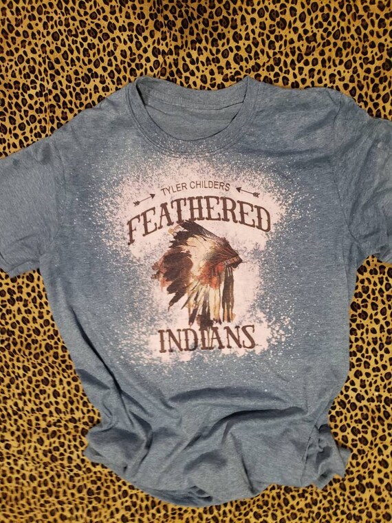 Tyler Childers Tshirt Feathered Indians 