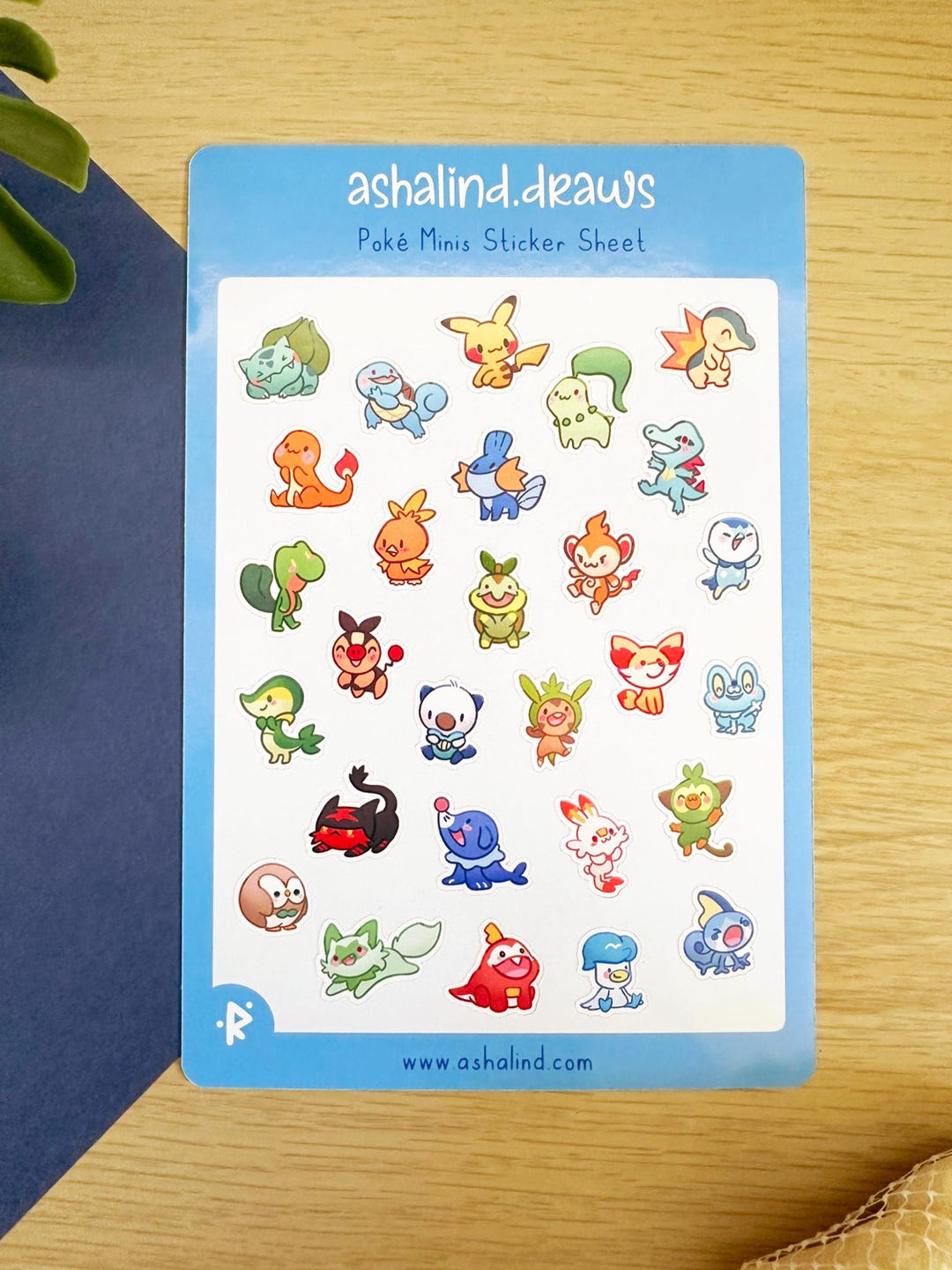 Gaming Chibi Sticker Mini Video Game Creature Sticker Sheet | Chibi Monster Stickers for ...