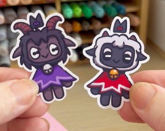 Kultlamm Chibi Stickers | Horror Videospiel Sticker