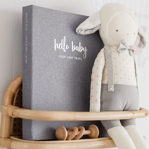 Unisex Baby Memory Book Photo Keepsake to Record Milestones Etsy