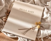 Unisex Baby Memory Book - Photo Keepsake to Record Milestones Firsts Gender Neutral