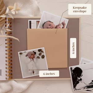 Baby Memory Book Photo Keepsake to Record Milestones & Firsts image 6