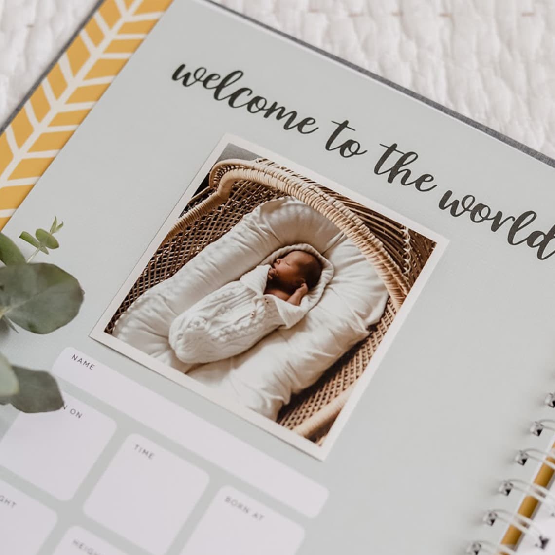 Unisex Baby Memory Book Photo Keepsake to Record Milestones Etsy