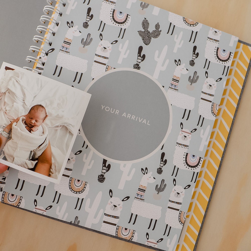 Unisex Baby Memory Book Photo Keepsake to Record Milestones Etsy