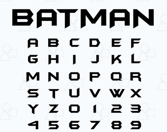 superman alphabet etsy