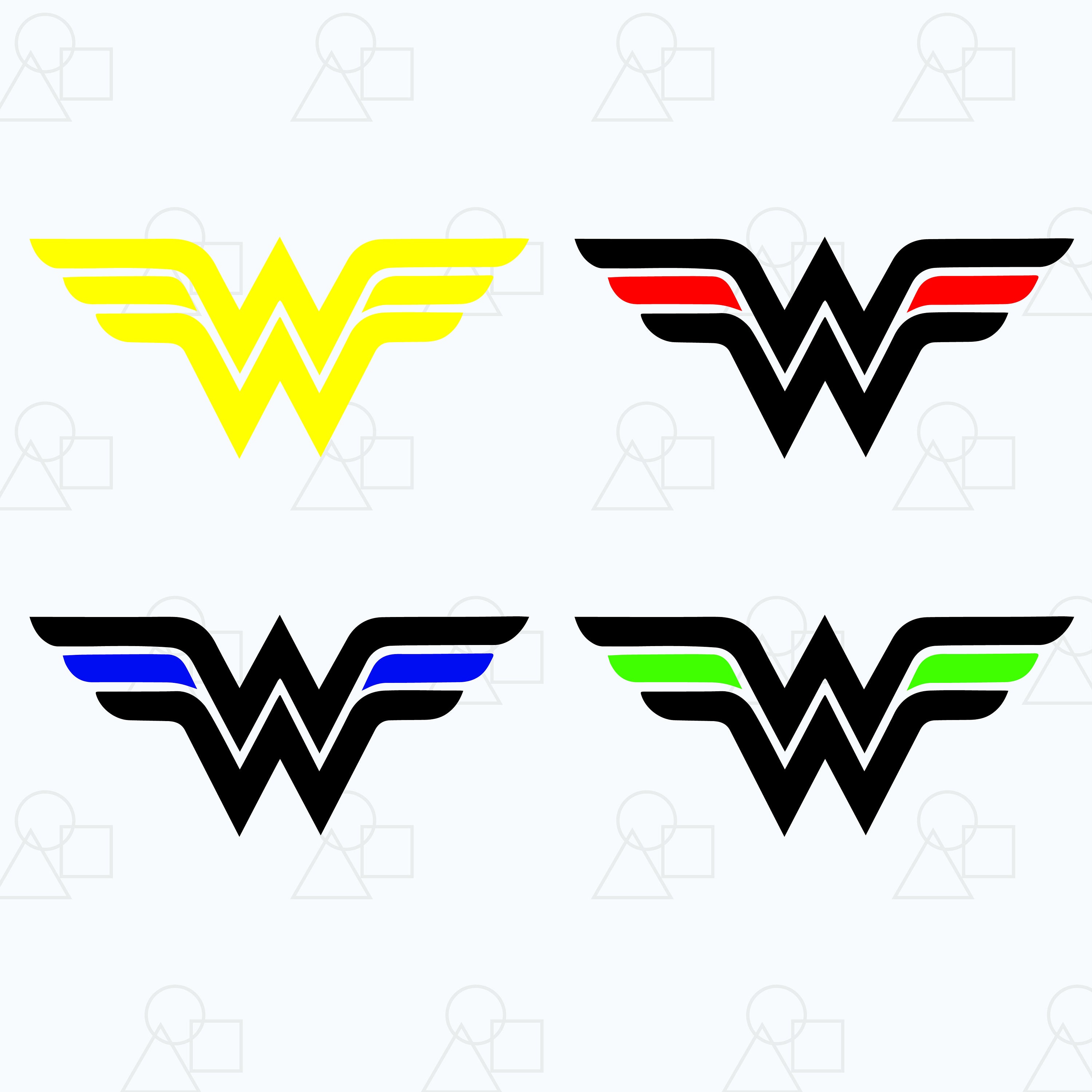 Download Wonder Woman svg Wonder Woman digital clipart for Cricut | Etsy
