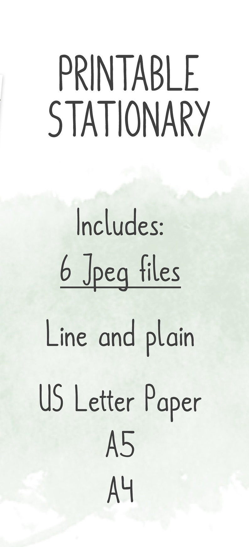 Foliage Printable Paper Digital Download Printable - Etsy