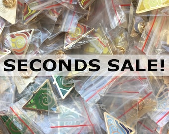 Seconds Grade/B Grade Hard Enamel Pins