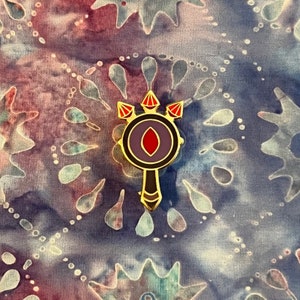 Harde emaillen pin Lens of Truth//geïnspireerd door Ocarina of Time en Majora&#39;s Mask