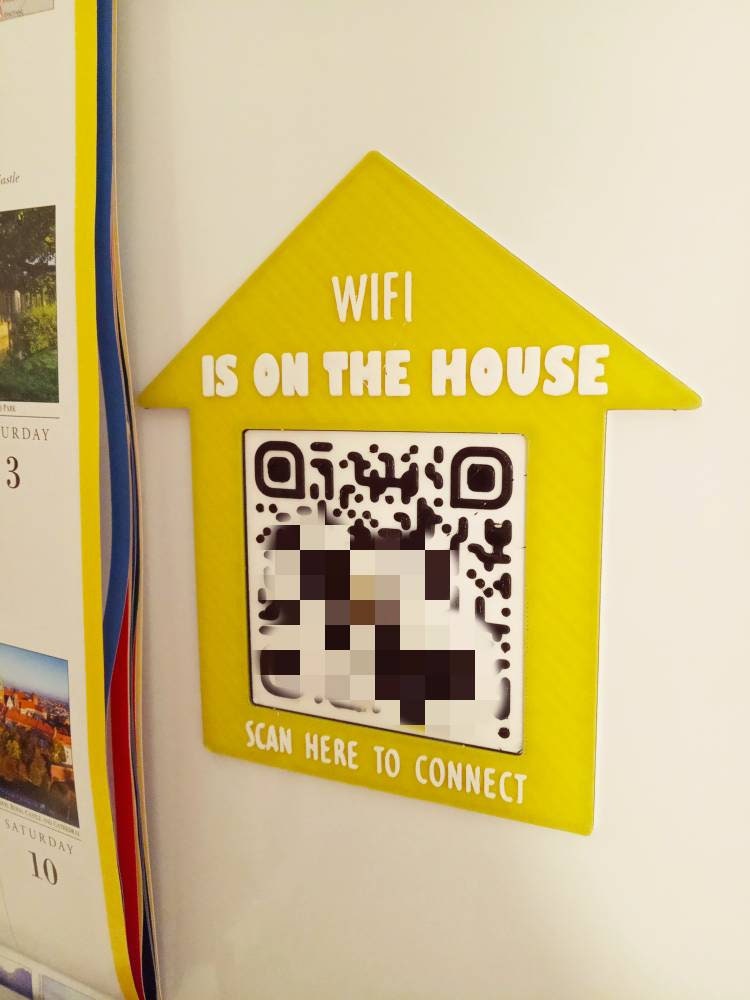 Creating 3D Printed Wifi Access Qr Codes With Python – HWIX