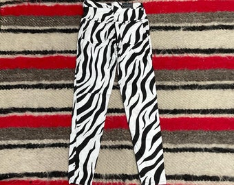 Mens Zebra Pants - Etsy