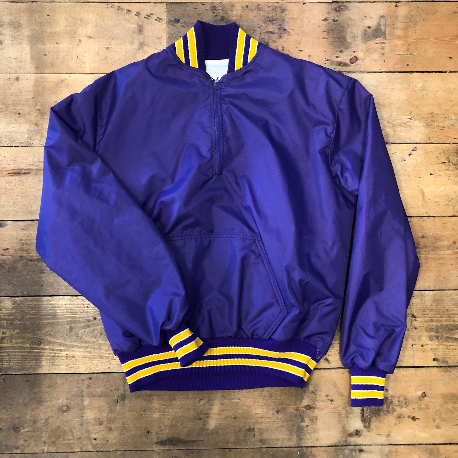 Vintage 1970s Purple Varsity College Bomber Jacket Etsy