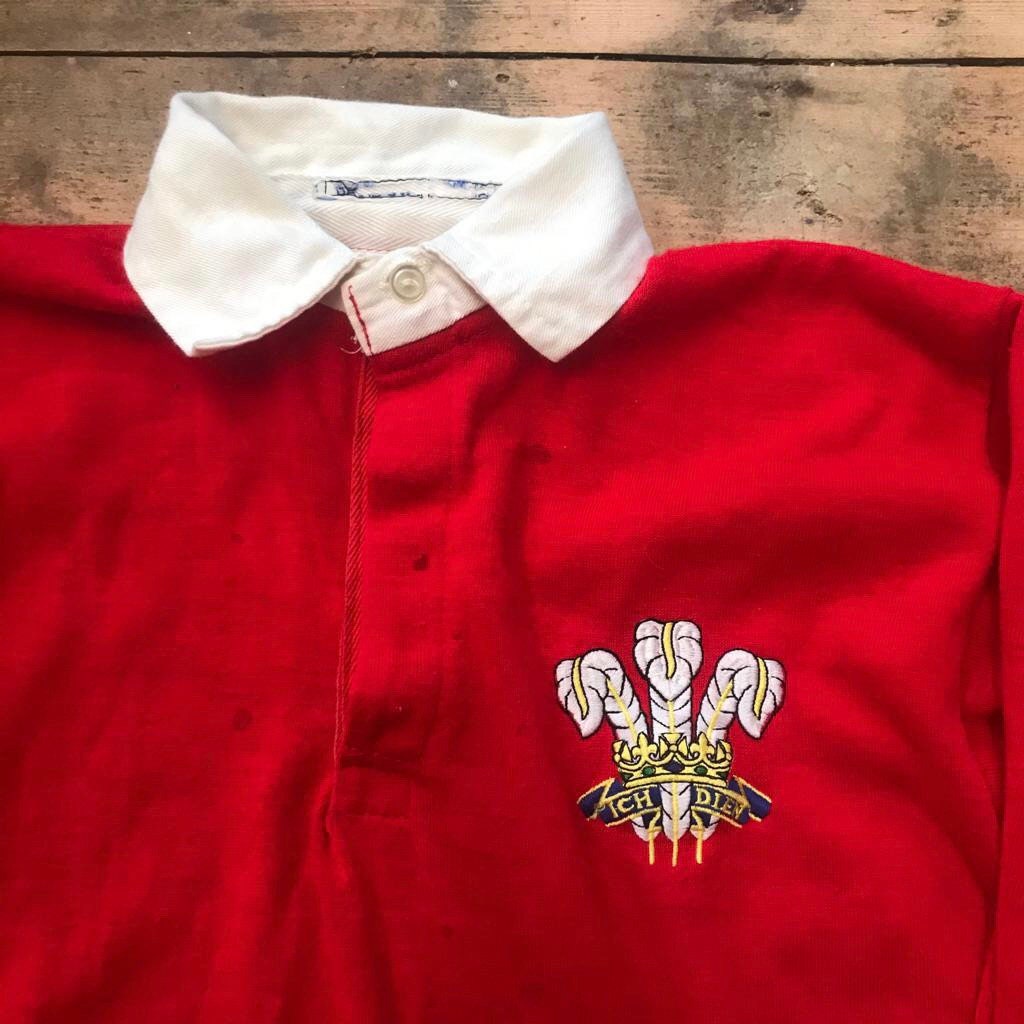 Vintage 1980s Red Rugby Jumper Etsy