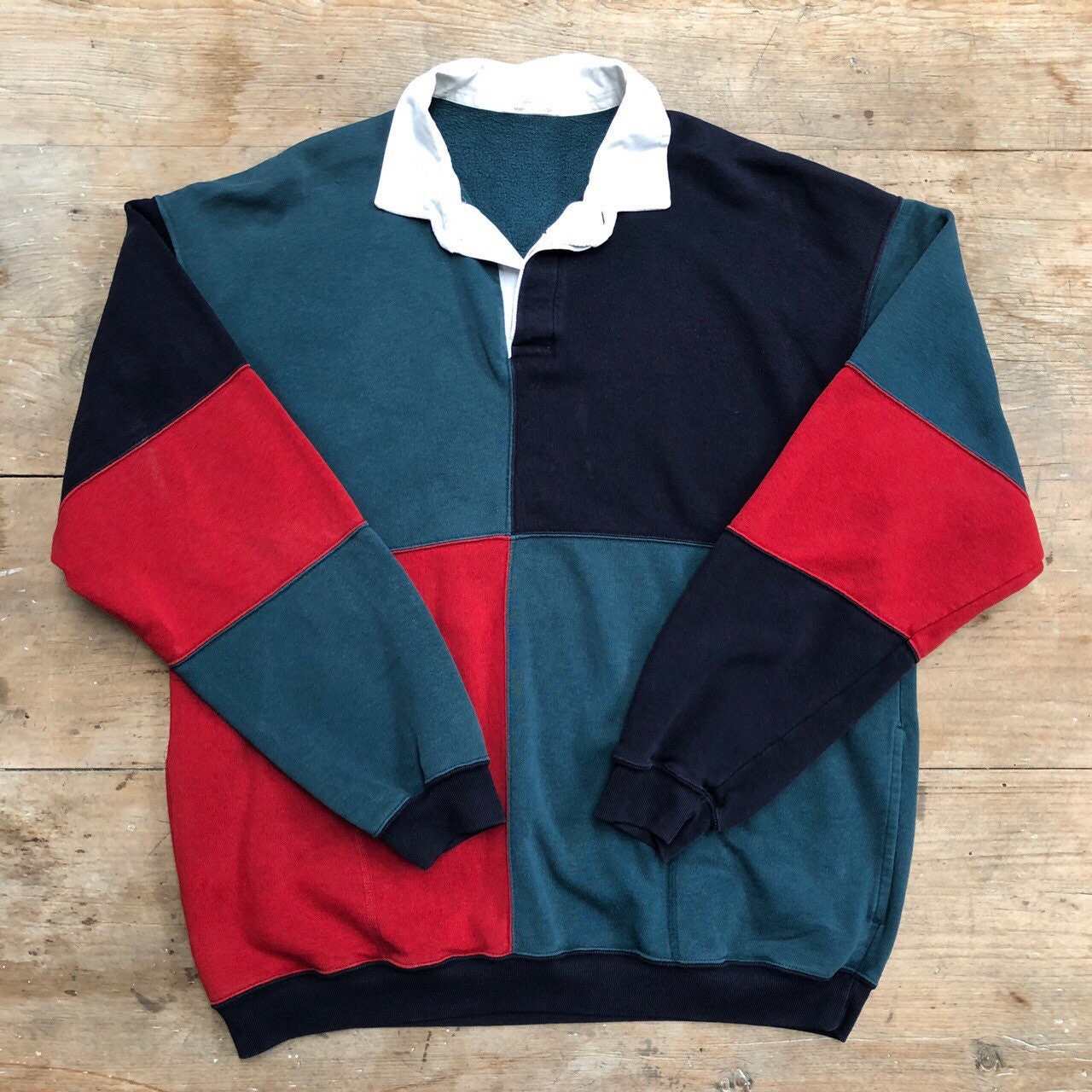 rugby style sweatshirt