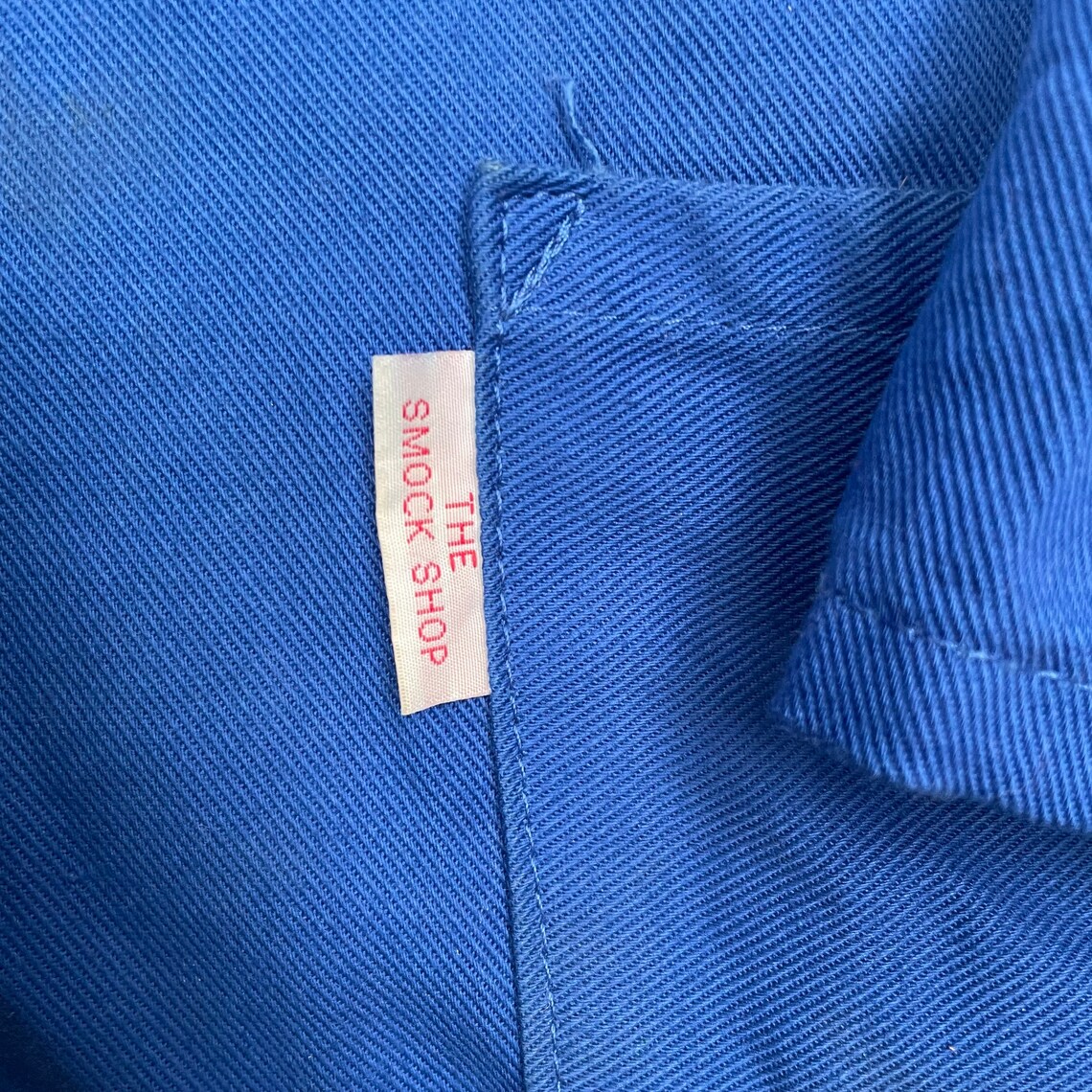 Vintage Blue Sailors Smock Jacket Coat | Etsy