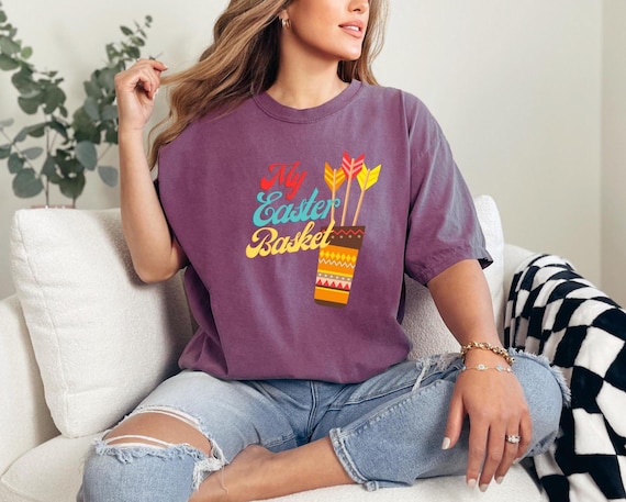 My Easter Busket Shirt - Unisex Sport Archery T-Shirt - Perfect for Adventurers and Outdoor Enthusiasts, Trendy Graphic Hunting Tee