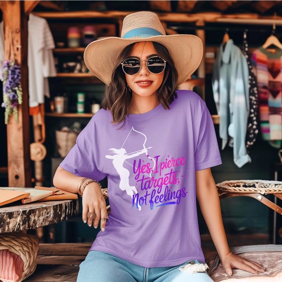 Archery Shirt Designs, Stylish Unisex Tshirt, Gift for Archery Lovers, Comfortable for Outdoor Adventures, Artistic Bow and Arrows Theme