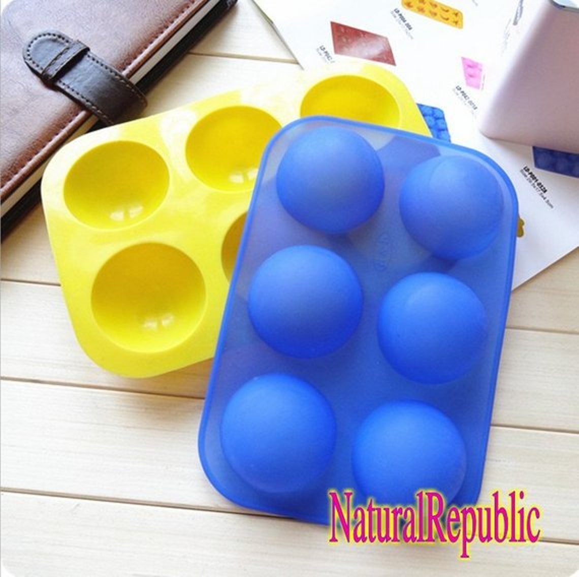 6small Half Ball Soap Mold Cake Mold Flexible Silicone Mold Etsy