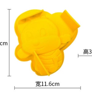 Bee mold silicone mold for cake candy mousse  candle epoxy mold, sop mold,baking  tools bakeware