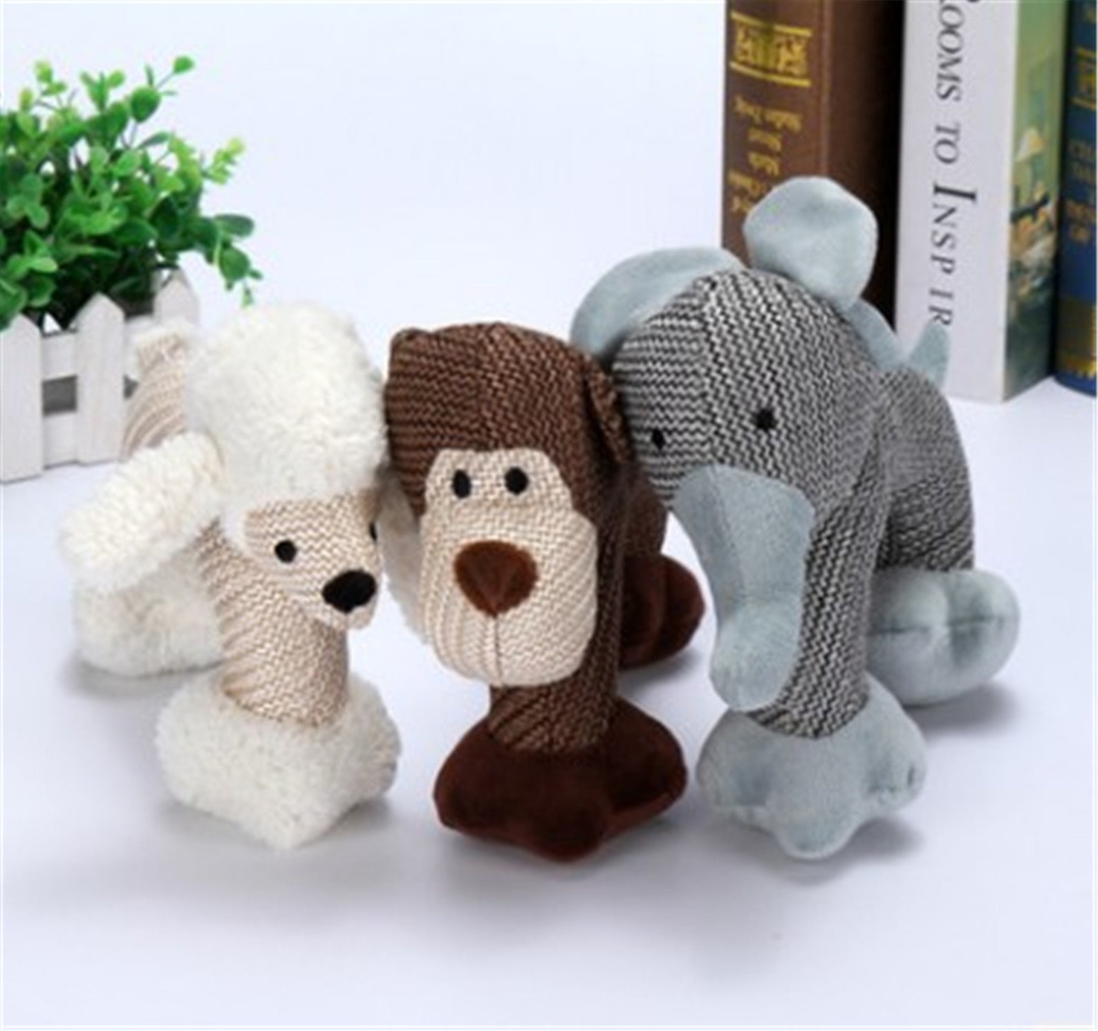 Wearresistant and Tearresistant Bite Vocal Pet Toy Plush Etsy