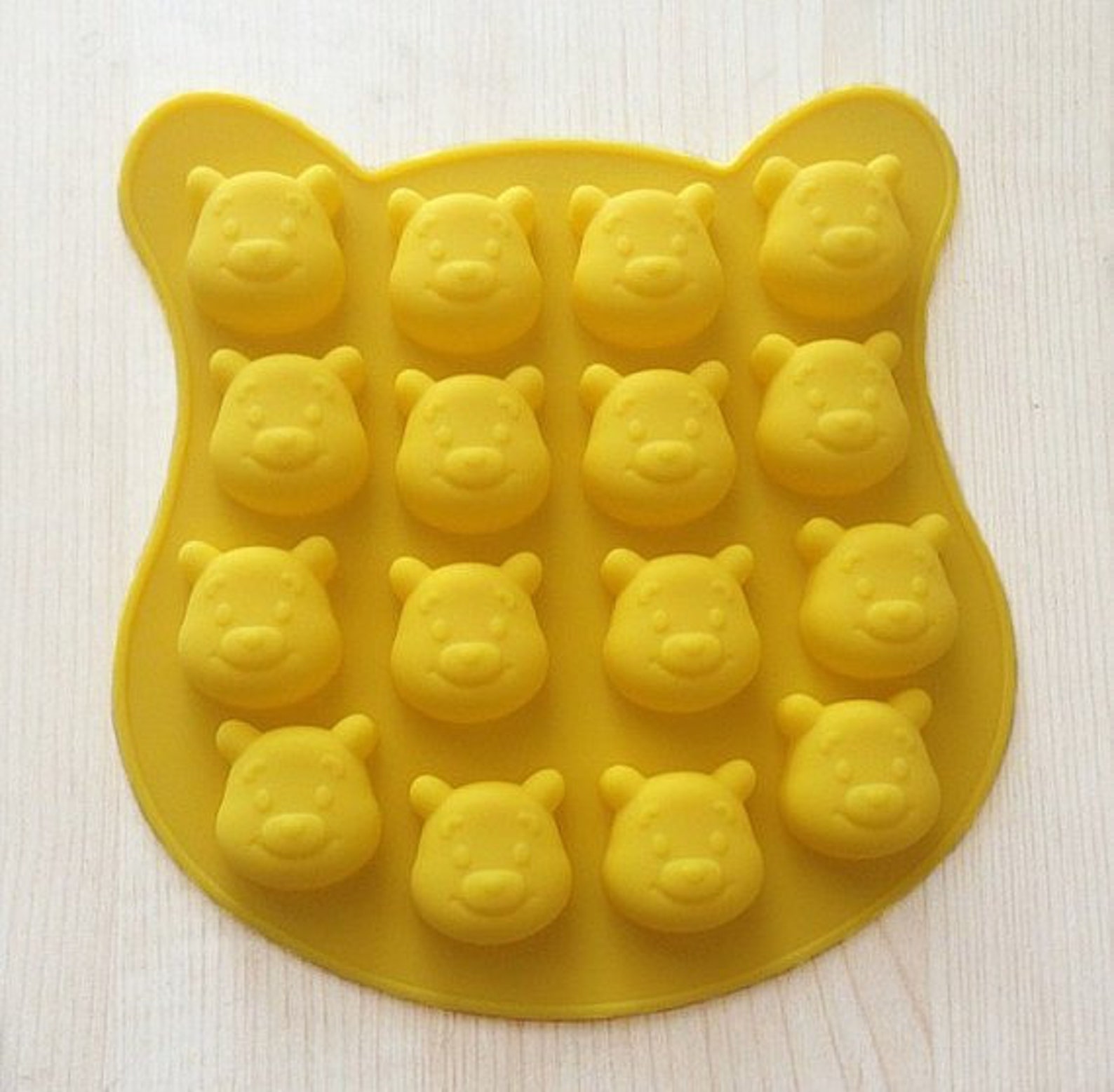 Winnie the Pooh Bear Chocolate Mold Cake Mold Soap Molds 3d Etsy Canada