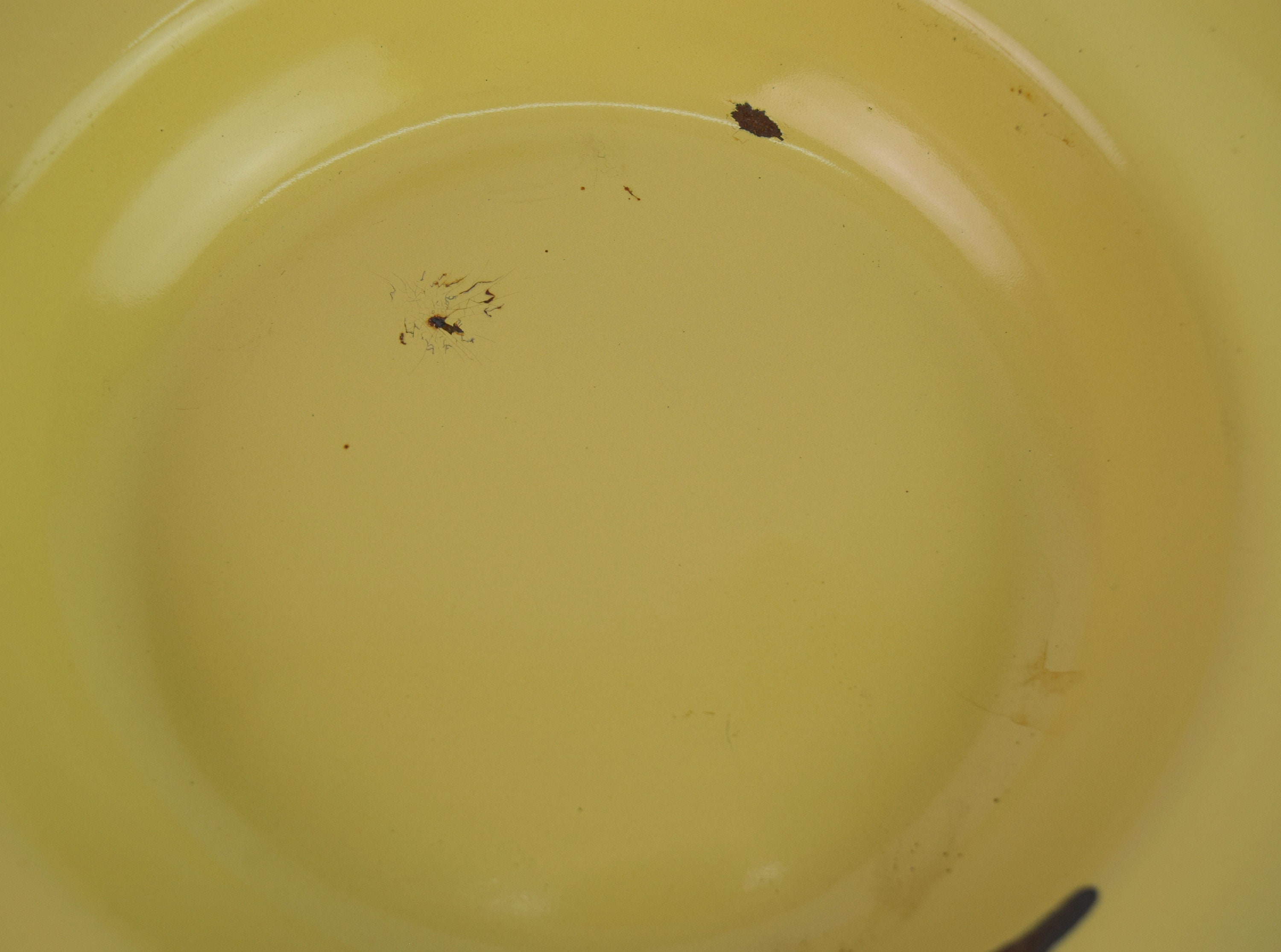 Antique Yellow Color Enamel Medical Use Plate Collectible Etsy Australia