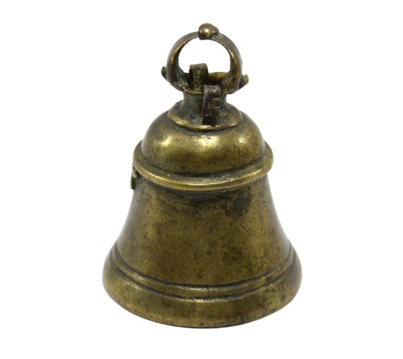 Old Brass Bell For Dome Hanging With Good Sound