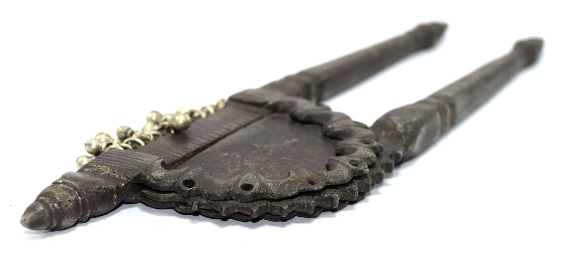 Antique Islamic Hand Iron Betel Nut Cracker Silver Etsy