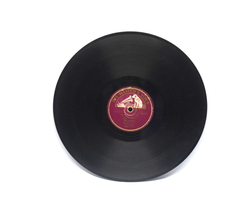 Collectible His Masters Voice Record No Playing Unique Etsy Australia