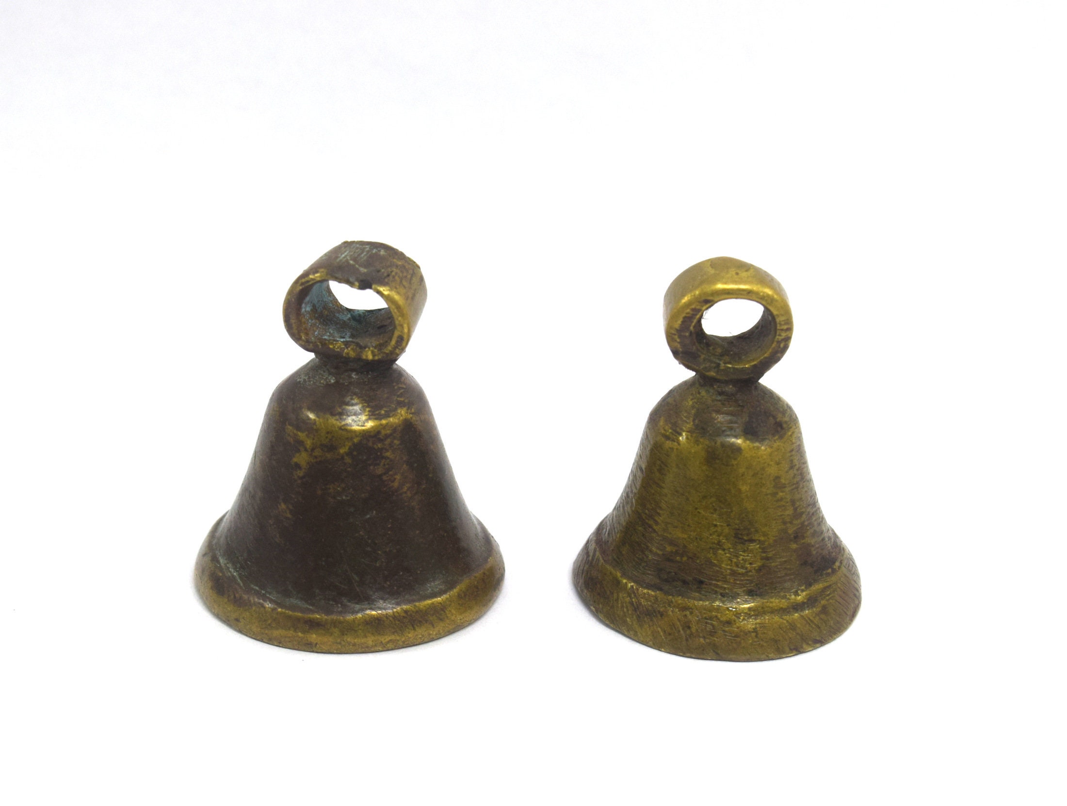 Brass Wall Hanging Bell Antique Look Hindu Temple bell Puja Home Decor Gift Rare 