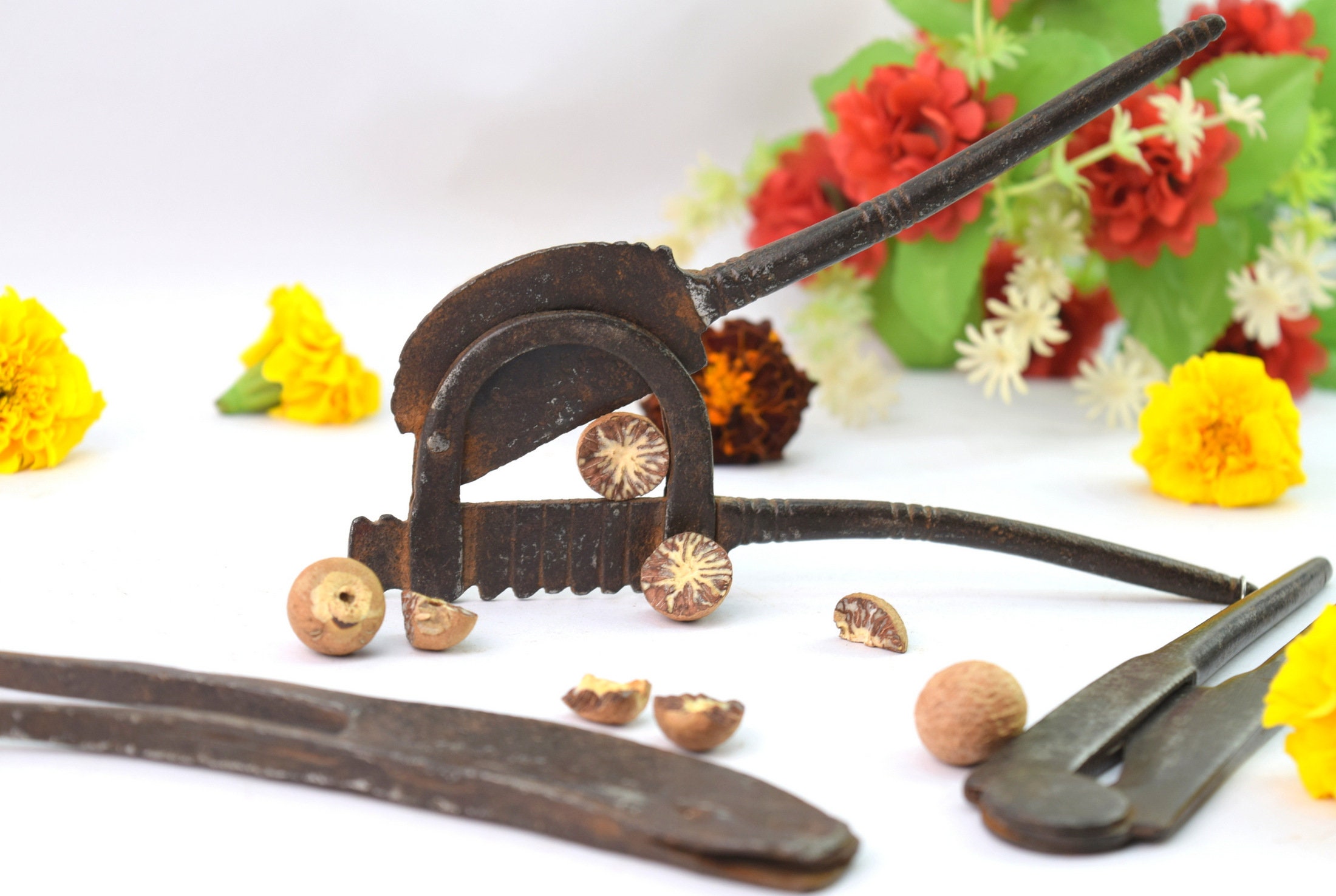 Vintage Indian Collectible Iron Betel Nut Cracker Lot of 3 Etsy UK