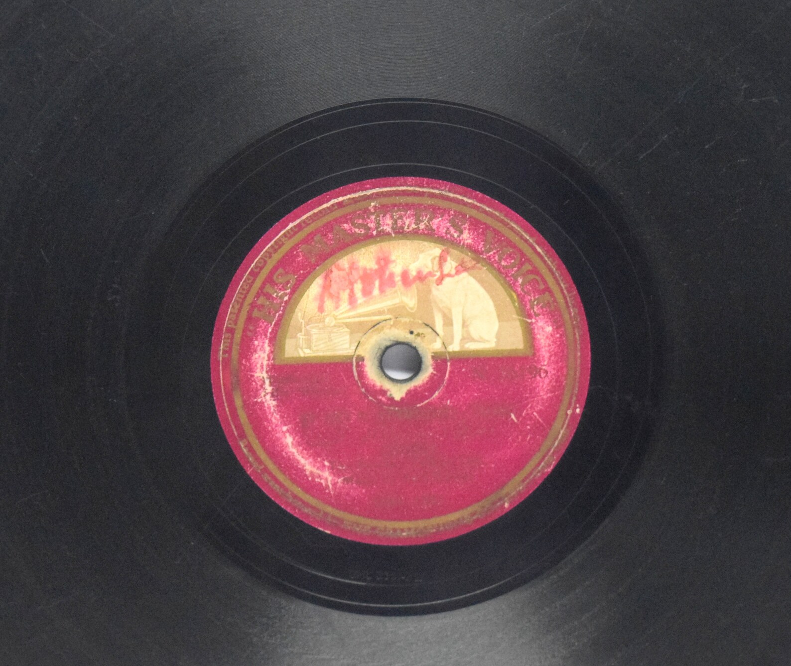 His Masters Voice Gramophone Record 25cm10 Vinyl Records Etsy