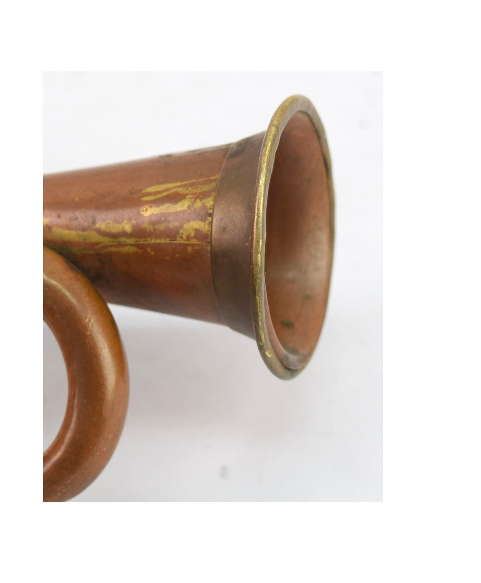 Antique Decorative Horn Copper & Brass Made Musical Instrument Bugle