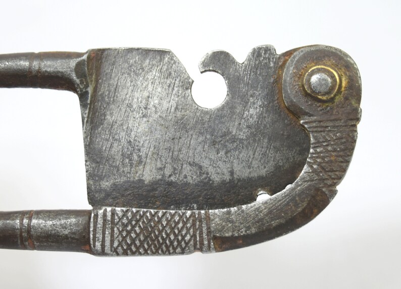 Indian Antique Iron Betel Nut Cracker With Bottle Opener Etsy