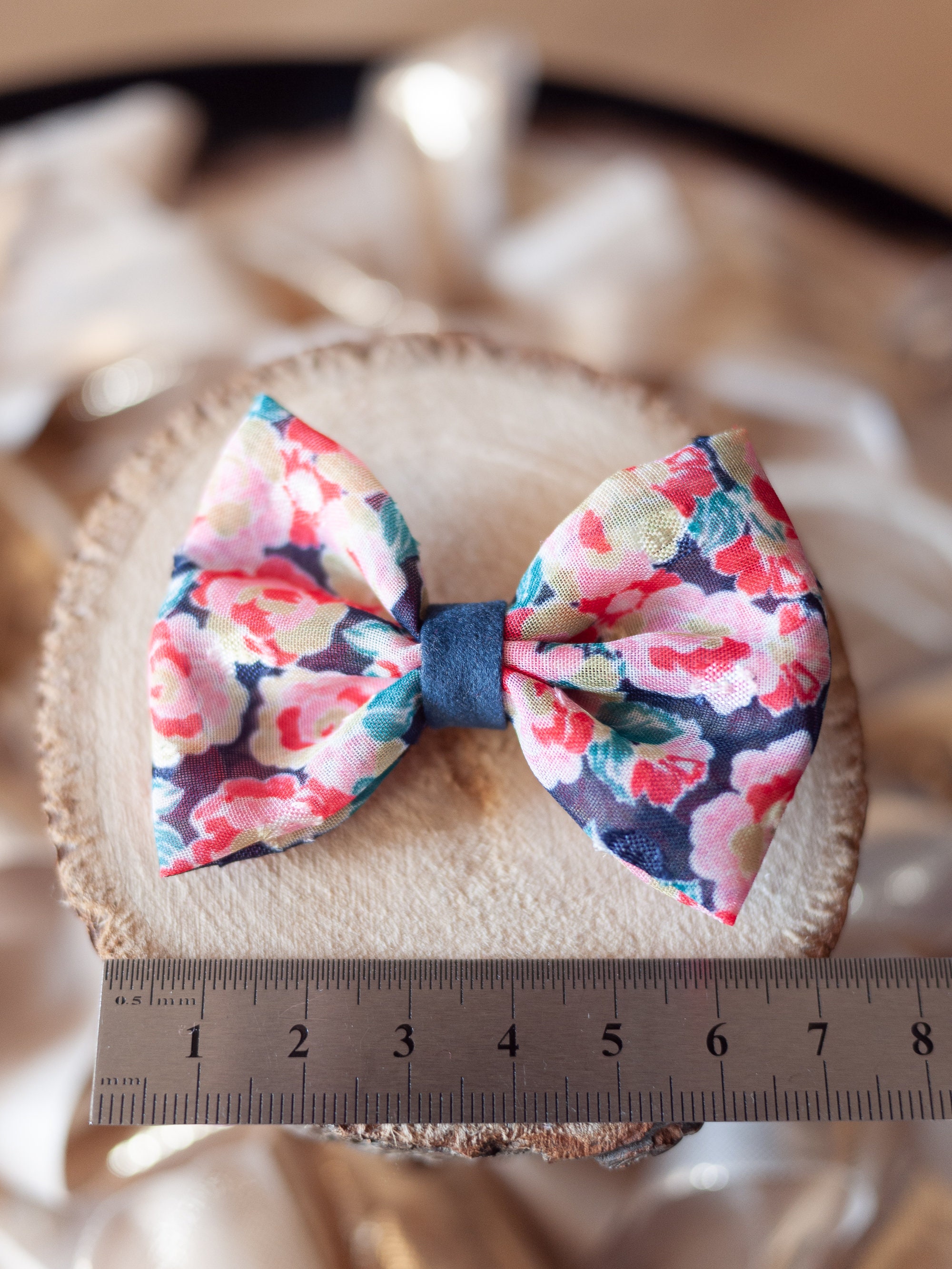 Hair bow child little girl Romance Veil feathers Etsy