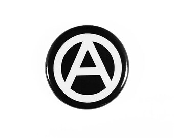 Anarchy Pin-Back Button