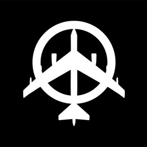 Peace Bomber Decal Sticker image 1