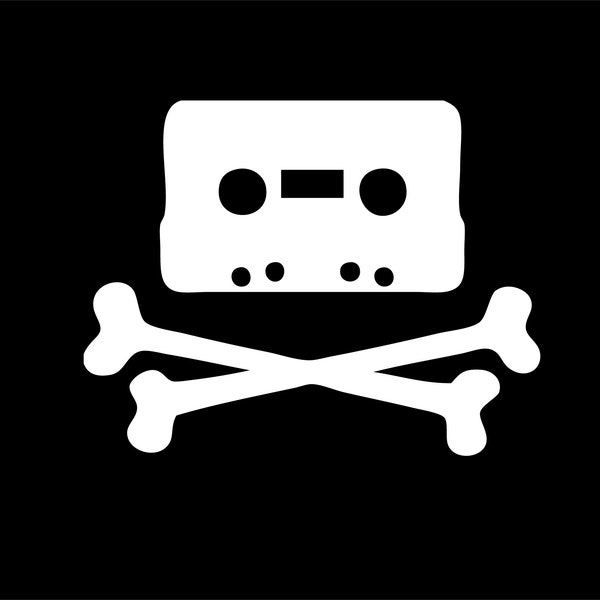 Pirate Bay Tape Sticker