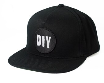 DIY 5 Panel Cotton Twill Snapback