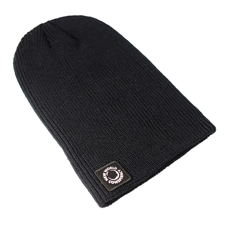 666 Patch Slouch Beanie