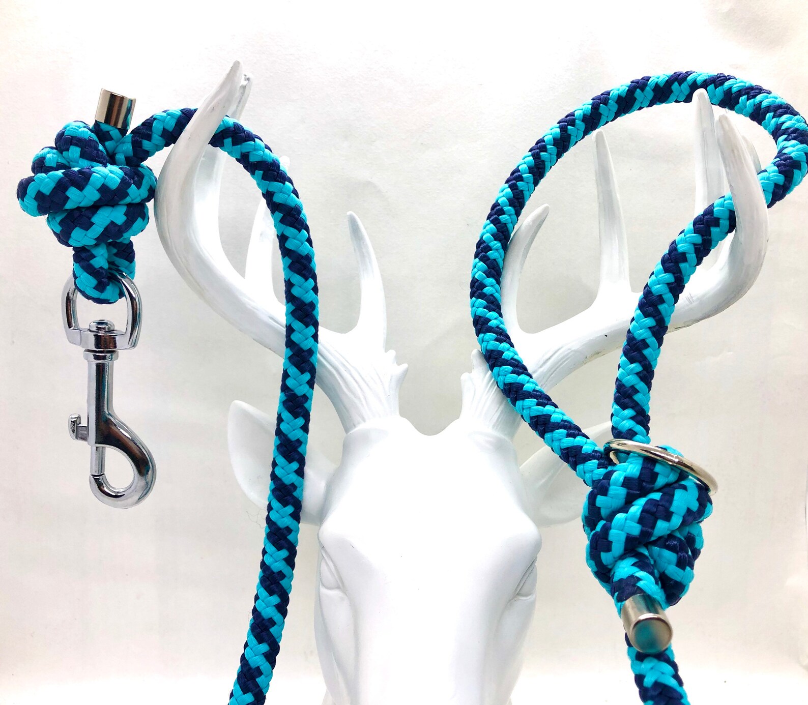 Turquoise Waves 4ft PPM Rope Dog Lead Leash strong Various Etsy